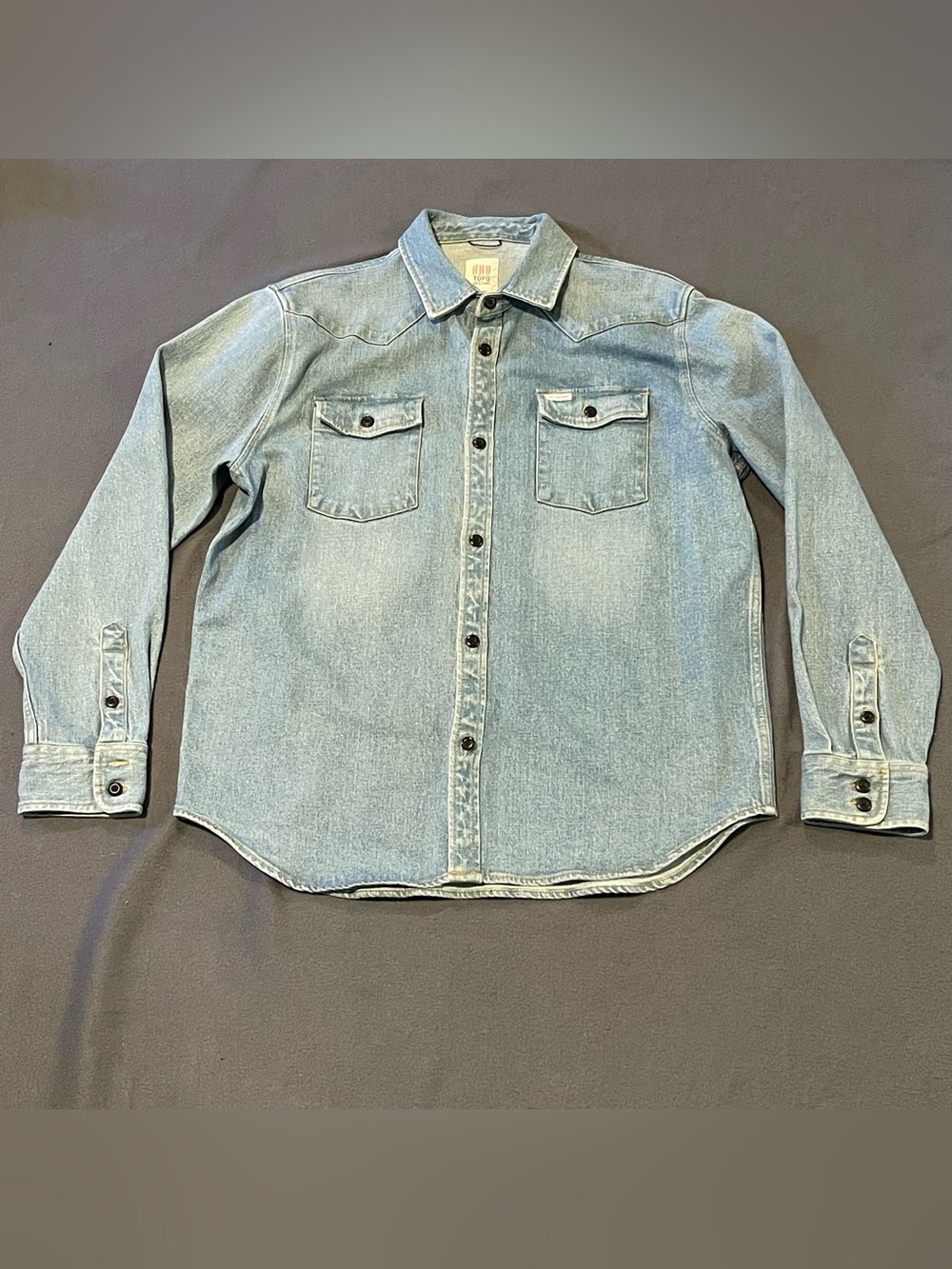 Topo Designs denim overshirt  mens XL pre-owned condition